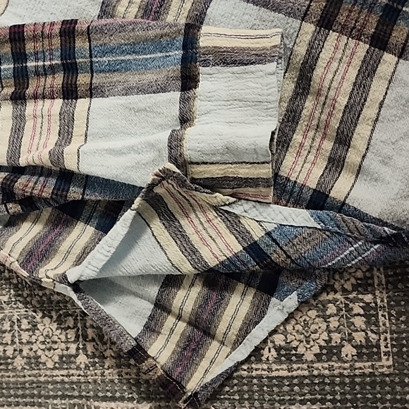 🔴 🔚🔜 SALE Ruff Hewn Lightwieght Plaid Button Down Longsleeve Shirt - Picture 10 of 10